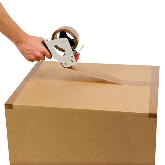 Brown tape Size: 2"x 65 mts - Image 5