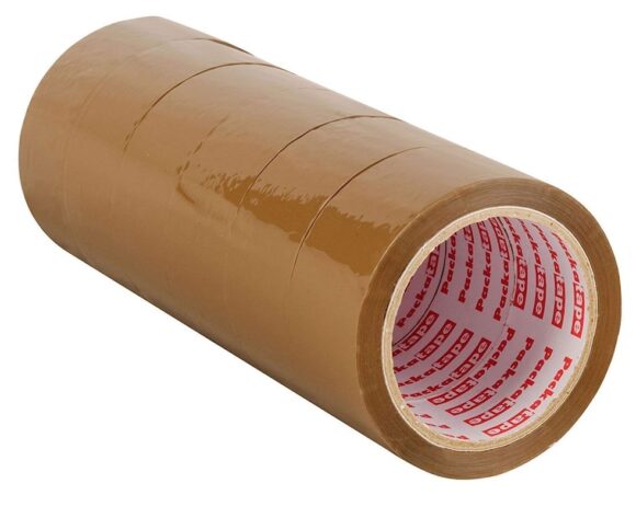 Brown tape Size: 2"x 65 mts - Image 4
