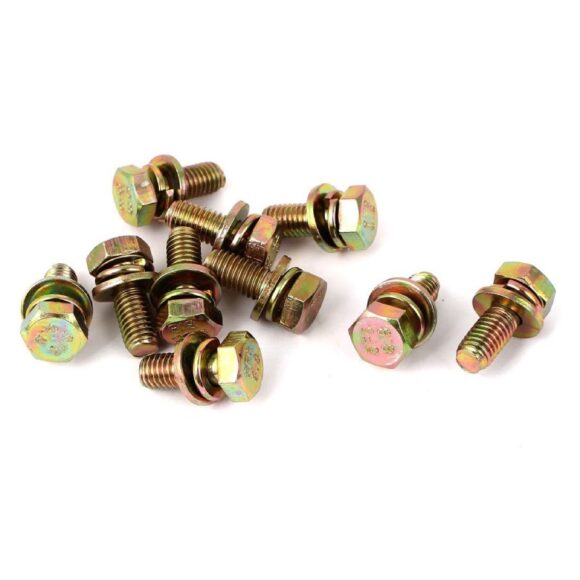 Fasteners-Hex bolt yellow - Image 3