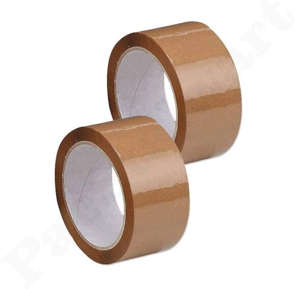 Brown tape Size: 2"x 65 mts - Image 2